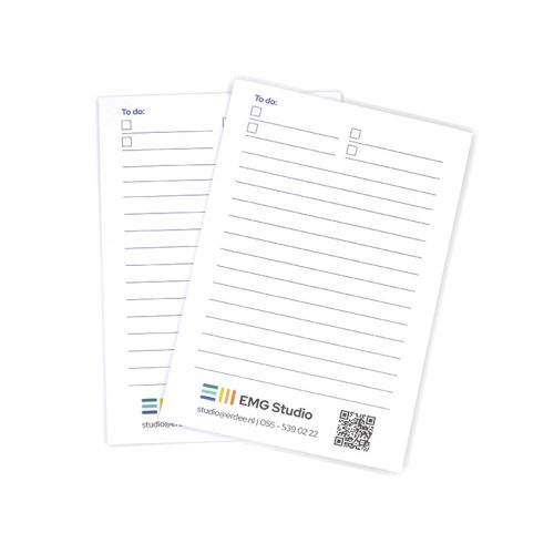 A6 skriveblok 50 ark - Billede 3